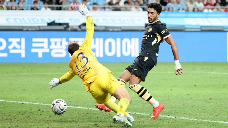 曼城3-1击败马德里竞技：安托万·塞门约两次助攻，奥马尔·马尔穆什和拉扬·艾特·努里为恩佐·马雷斯卡的球队再添进球